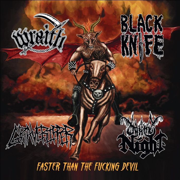 New Split Featuring WRAITH, GRAVERIPPER, BLACK KNIFE, and UNHOLY