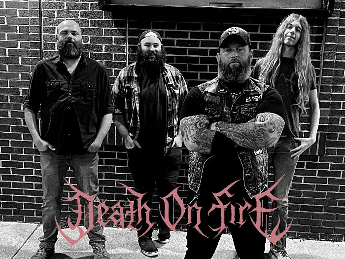 DEATH ON FIRE Announce “World Coming Down” Cover