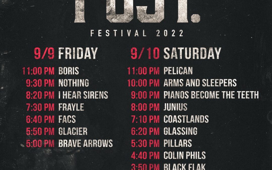 Post. Festival 2022 – Day Tickets Now Available