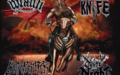 New Split Featuring WRAITH, GRAVERIPPER, BLACK KNIFE, and UNHOLY NIGHT Now Streaming In Full At Decibel Magazine