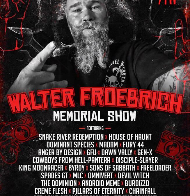 Walter Froebrich Memorial Show Announced