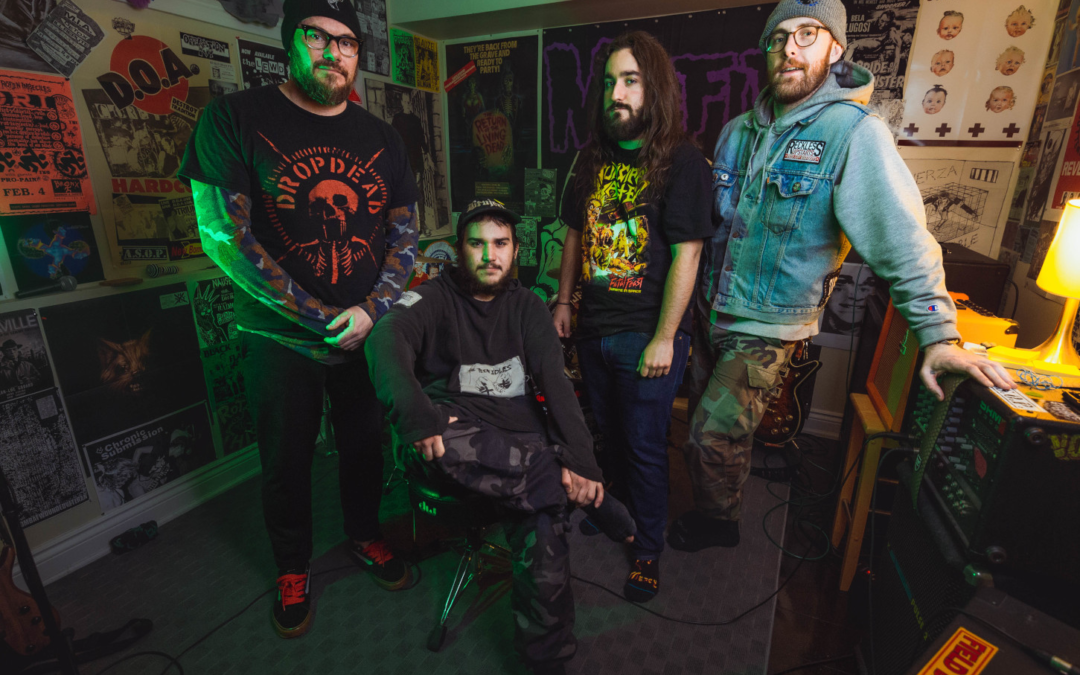 THE SLIME Announce Putrid Hardcore/ Crossover Thrash Album Crab-Walk To Oblivion, “Crab Walk” Out Now