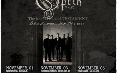 OPETH Announce The Last Will And Testament Latin American Tour – Part 2
