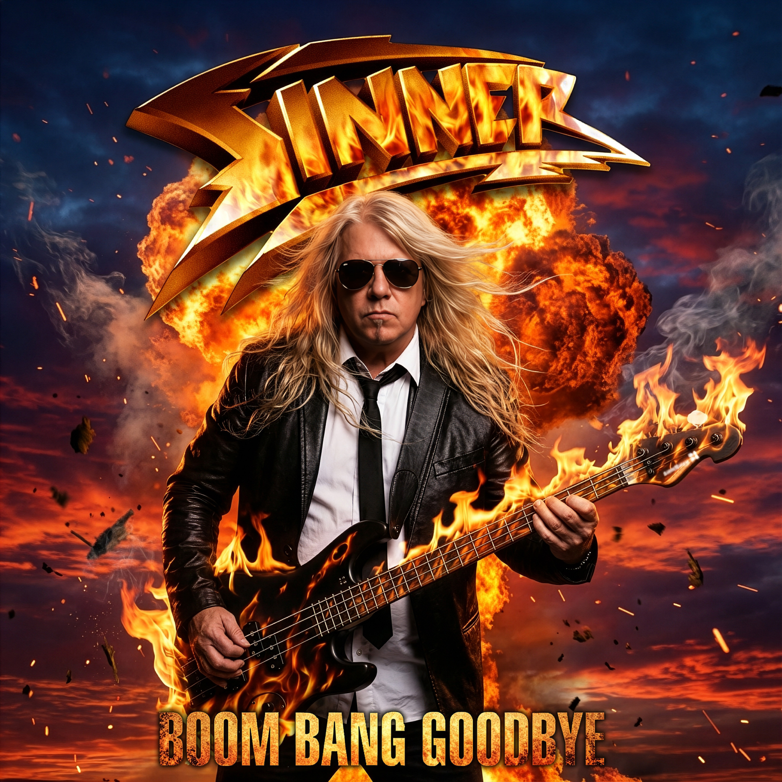 SINNER BOOM BANG GOODBYE OUT NOW: SINNER RELEASE FINAL STUDIO ALBUM AND NEW VIDEO FOR “ALL NIGHT LONG”