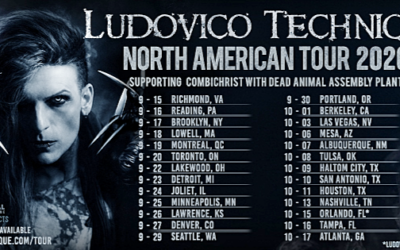 Gothic Alternative Metal Act LUDOVICO TECHNIQUE to Support COMBICHRIST On North American Tour 